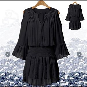 ↠NWOT↞ Black Cold Shoulder Dress